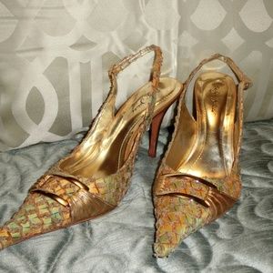 Sergio Zelcer Slingback Pumps